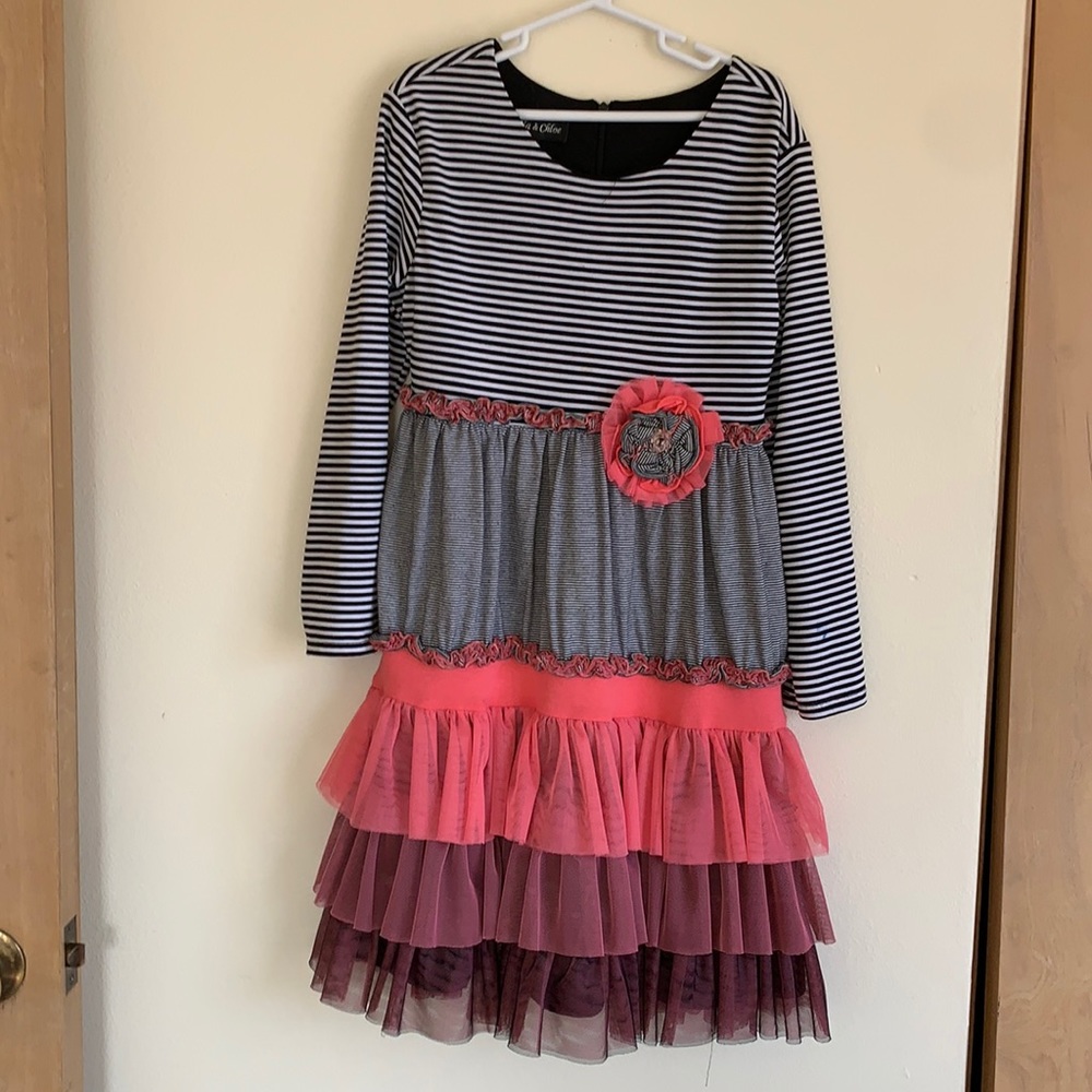 Isobella&Chloe Stripped Dress